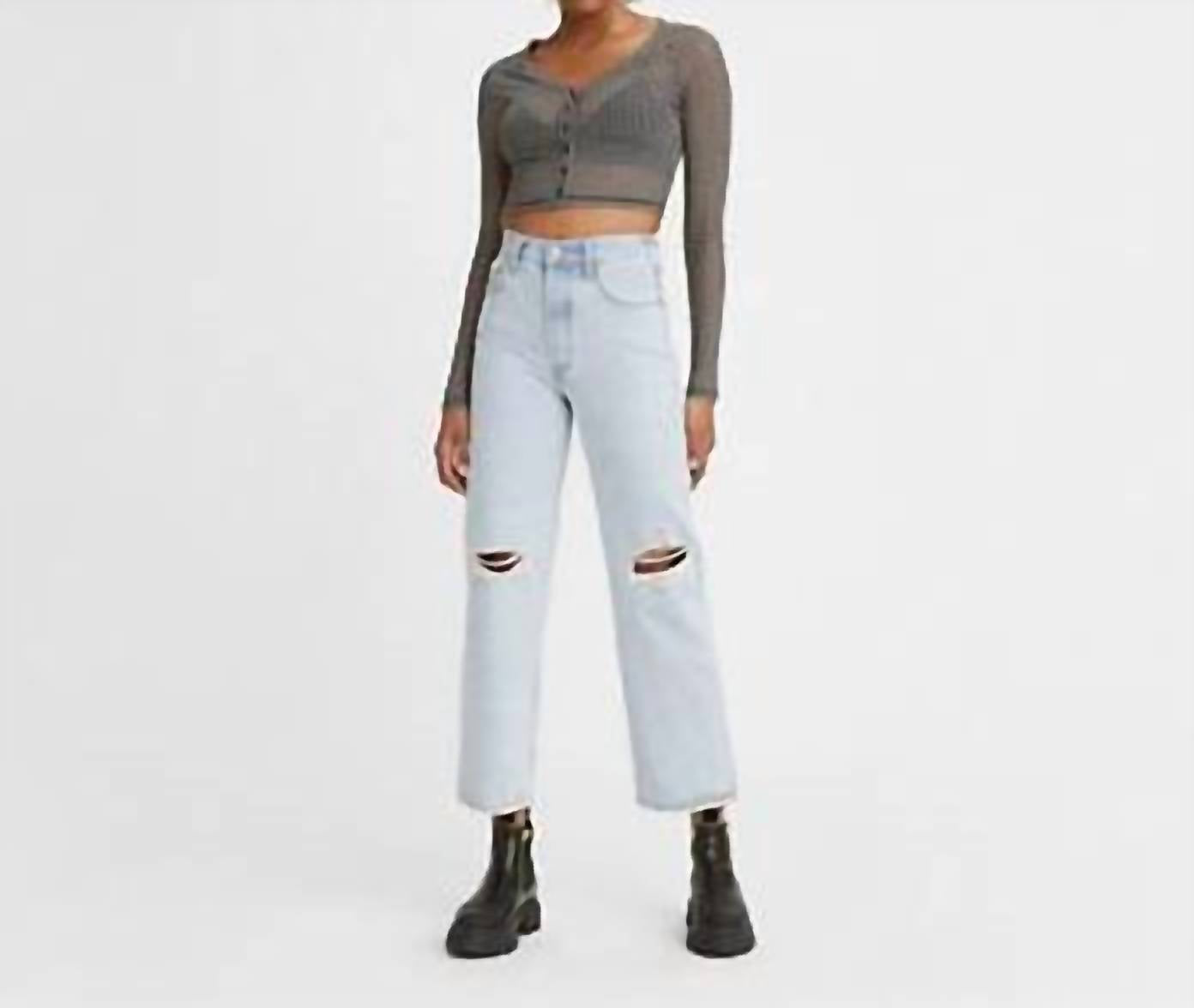 Levi'S - Ribcage Straight Ankle Jeans
