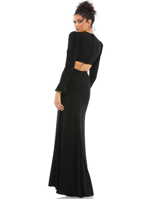Mac Duggal - Long Sleeve Sexy Evening Dress