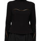 A.L.C. - Holly Open-stitch Long Sleeve Top