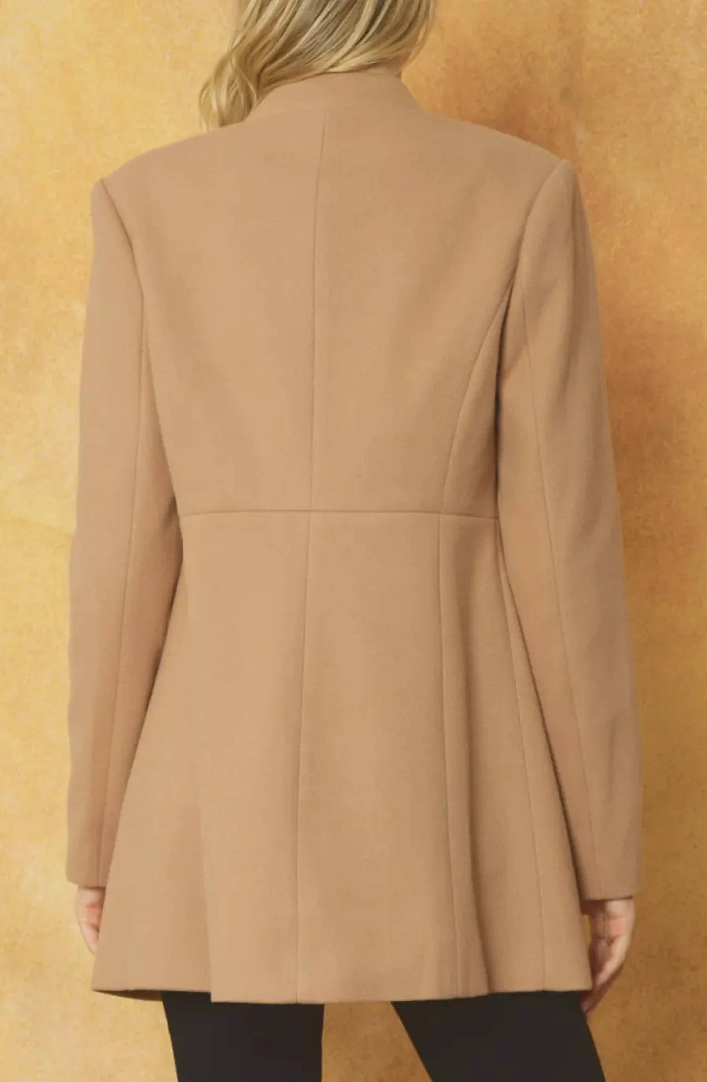 Entro - Double Breasted Button Coat