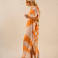 Care Tucker - Beatrice Sunset Swirling Wind Kaftan Dress