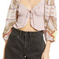 Free People Sunrise Sunset Cotton Crop Top in Daytime Fireworks, Size X-Large