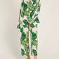 En Creme - Leaf Print Top