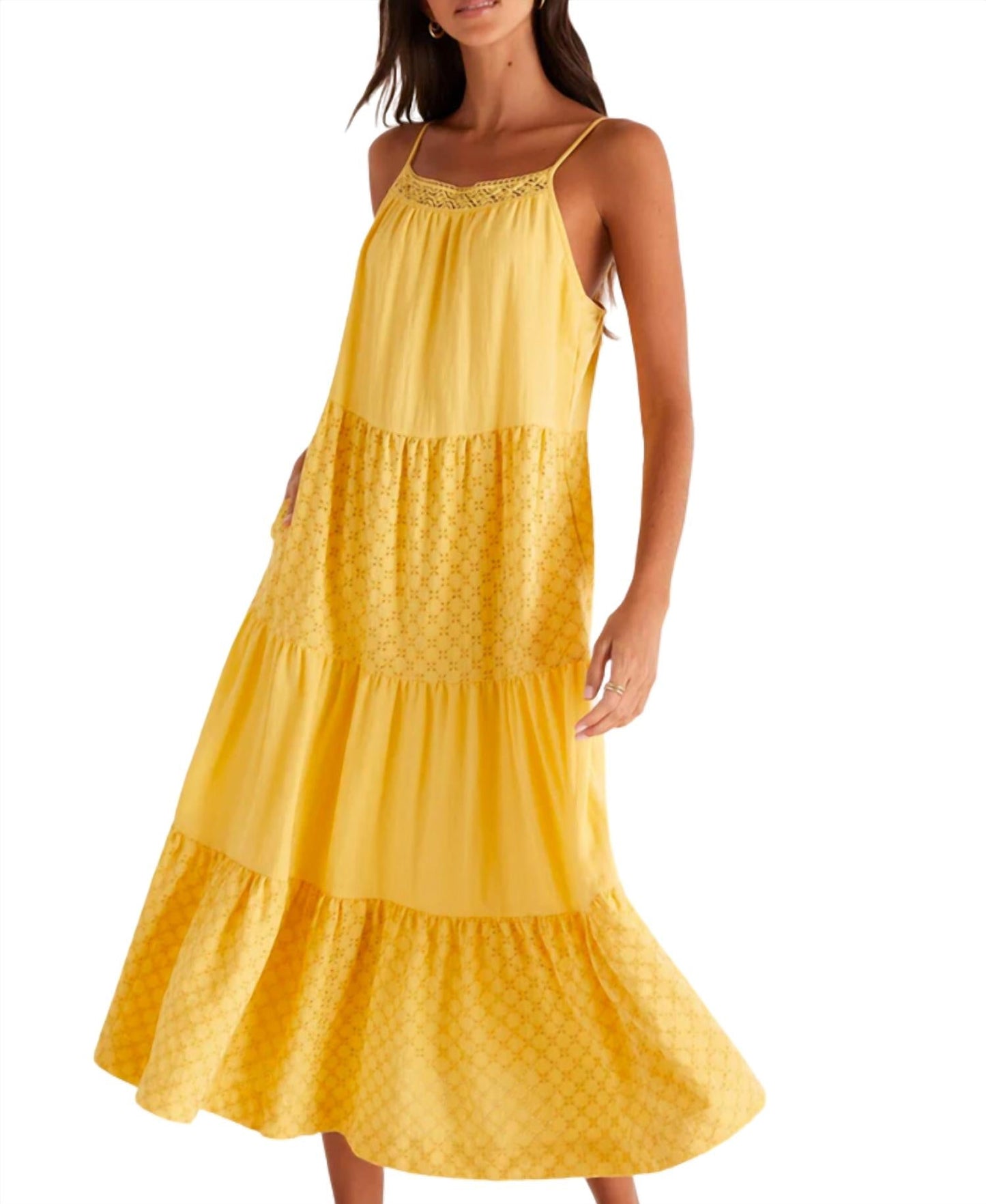 Z Supply - DALILAH EYELET MIDI DRESS