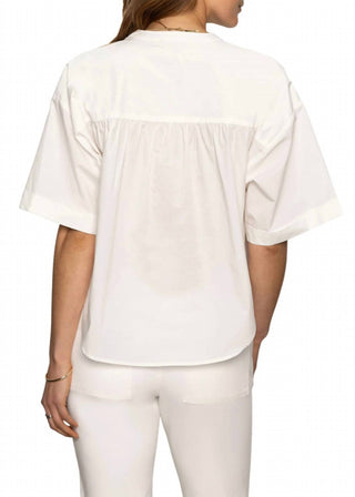 Sanctuary - Relaxed Short Sleeve Popover Top