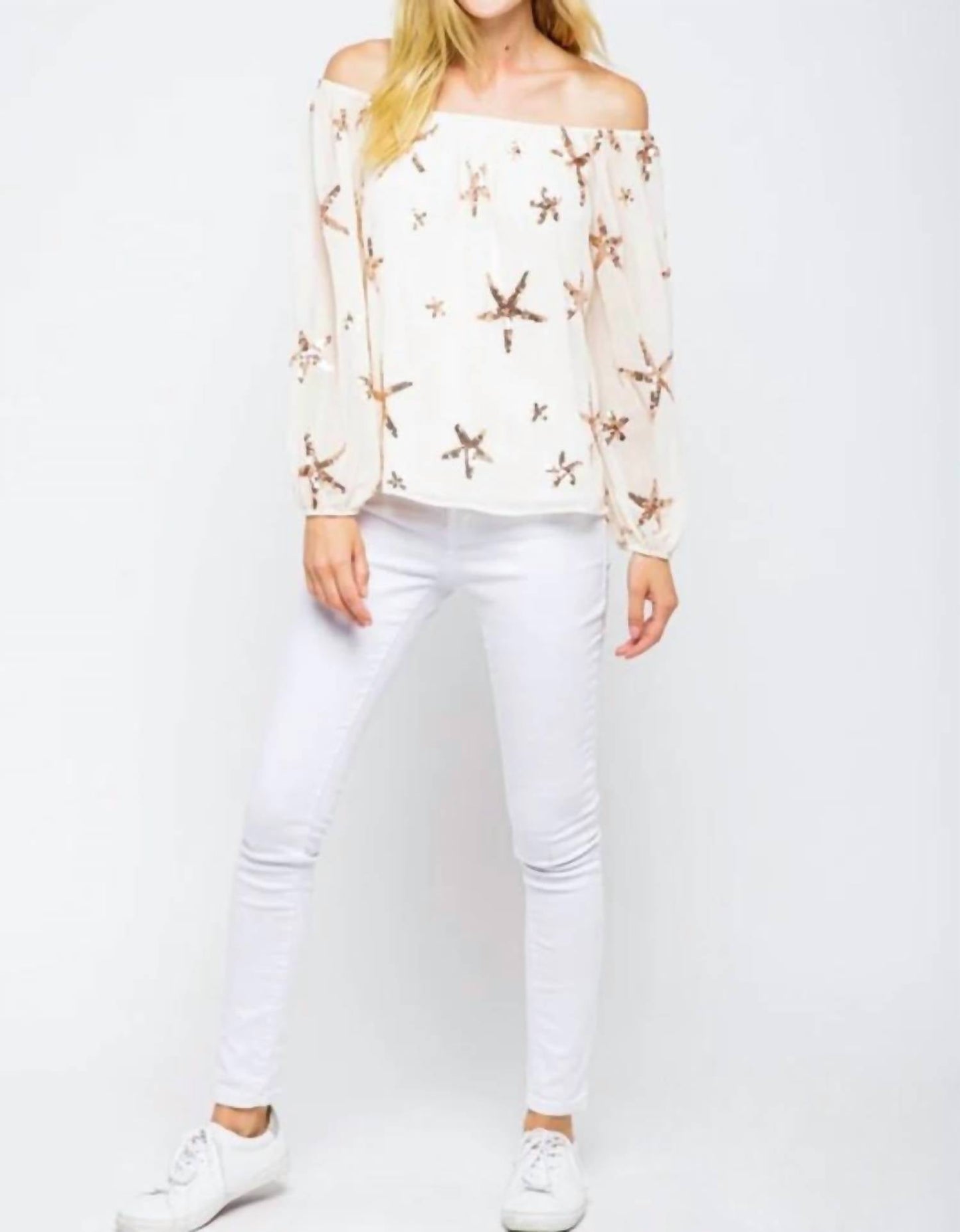 &Merci - Stargaze Off The Shoulder Top