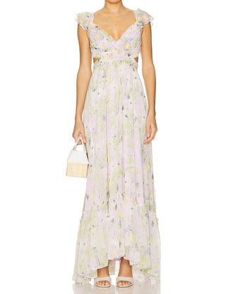 Astr - Primrose Strappy Back Maxi Dress