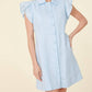Dolce Cabo - Flutter Fleeve Dress