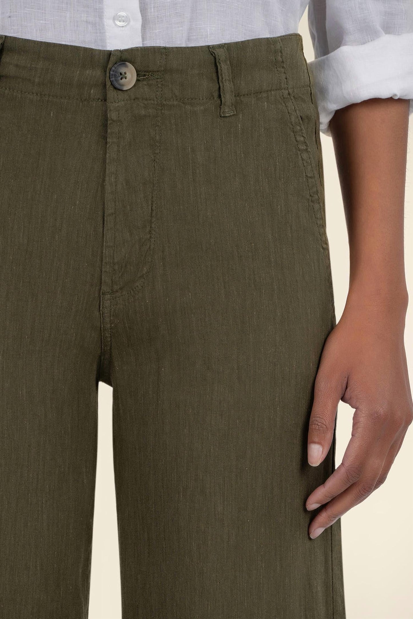 Kut From The Kloth - Women's Meg Linen Wide Leg Pant
