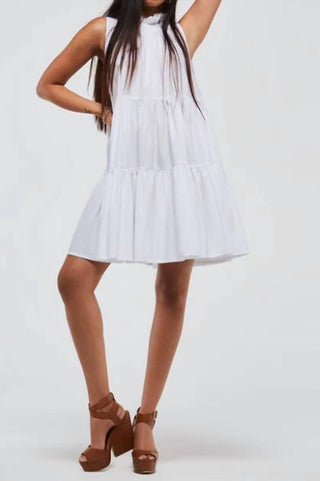 French Connection - Rhodes Poplin Sleeveless Tiered Dress
