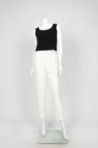 Ic Collection - Women's Waist Elastic Slim Fit Pants