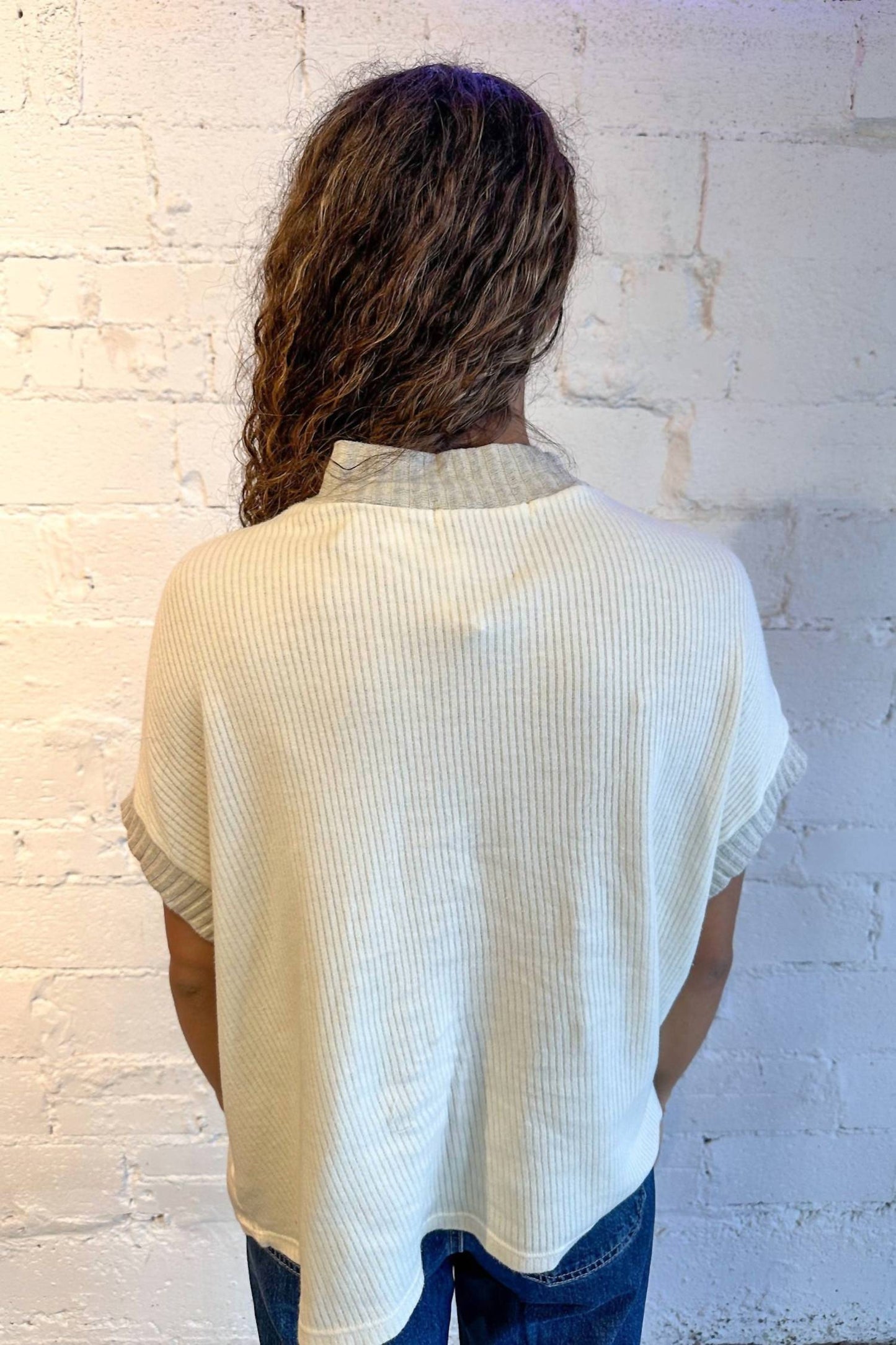 Project Social T - Everly Mixed Rib Tee