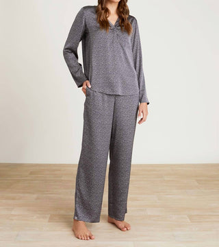 Barefoot Dreams - Washed Satin Eye Mask Pajama Set