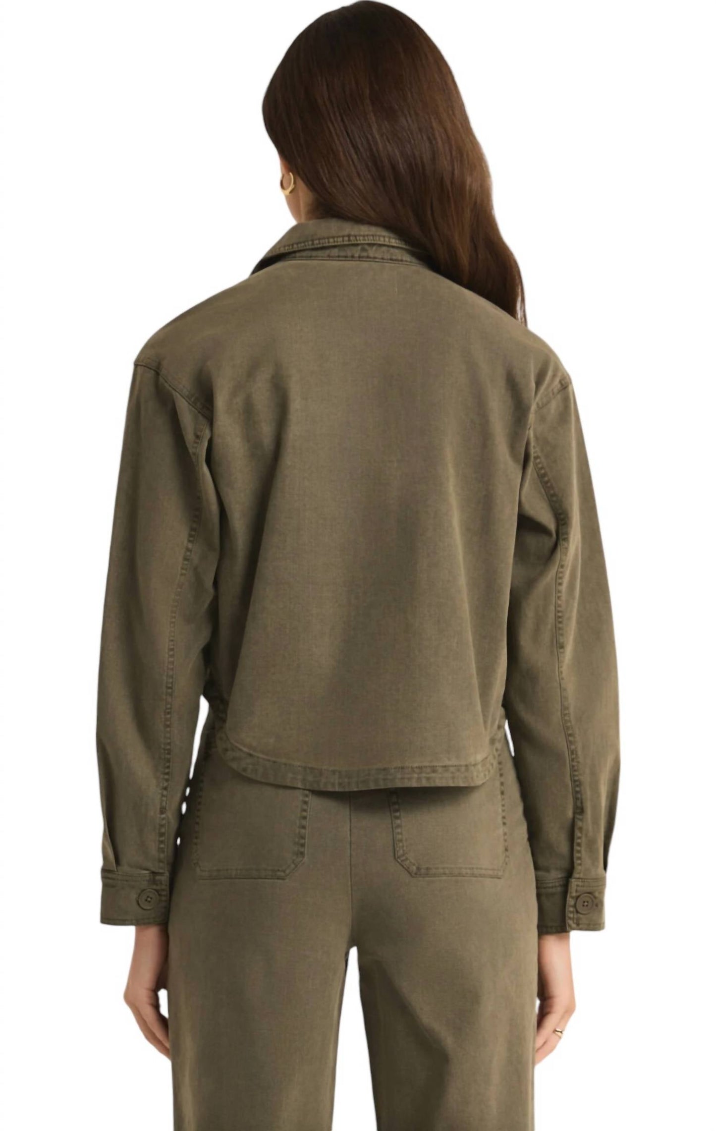 Z Supply - All Day Cropped Washed Jacket