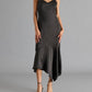 Steve Madden - Lucille Asymmetrical Midi Dress
