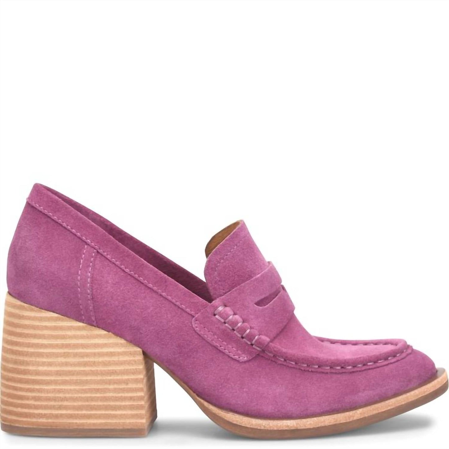 Kork-Ease - Modeste Suede High-heeled Loafer