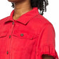 Multiples - Short Sleeve Two Pocket Jacket Top