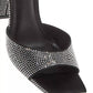 Aqua - Women's Daisy Embellished Block Heel Mules