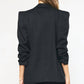 Entro - Open Front Blazer Jacket