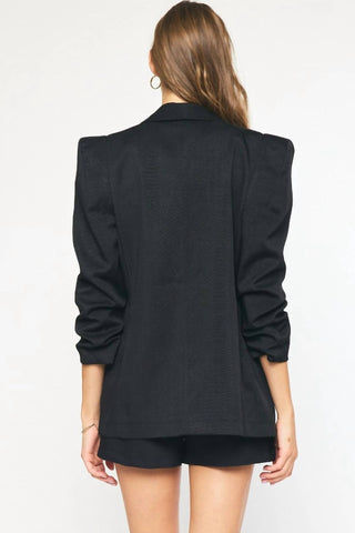 Entro - Open Front Blazer Jacket