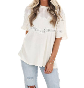 Free People - Dorothy Short Sleeve Tee