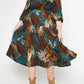 Entro - Falling Leaves Midi Dress
