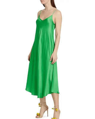 L'Agence - Lorraine Trapeze Midi Dress