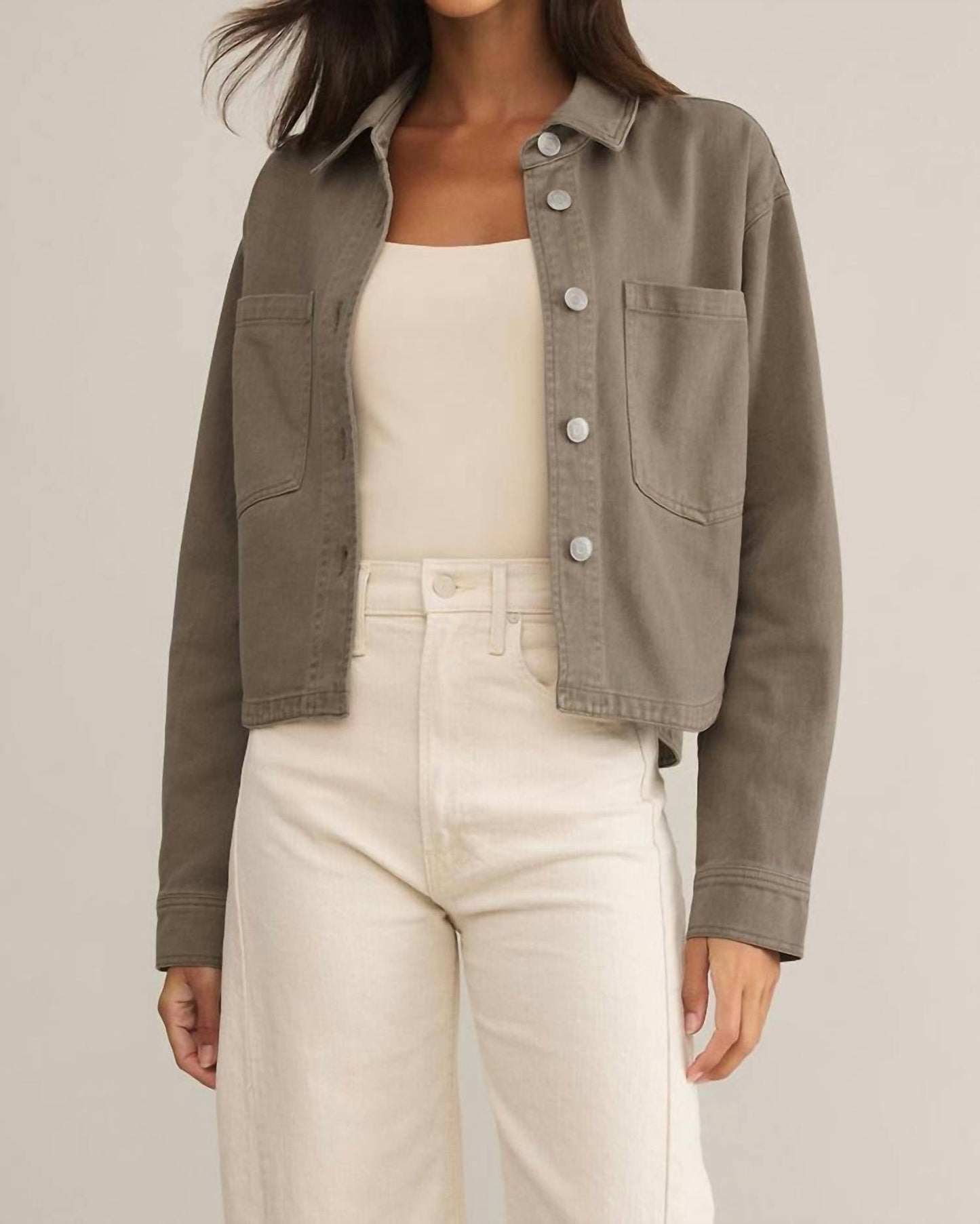 Z Supply - Cropped Denim Jacket