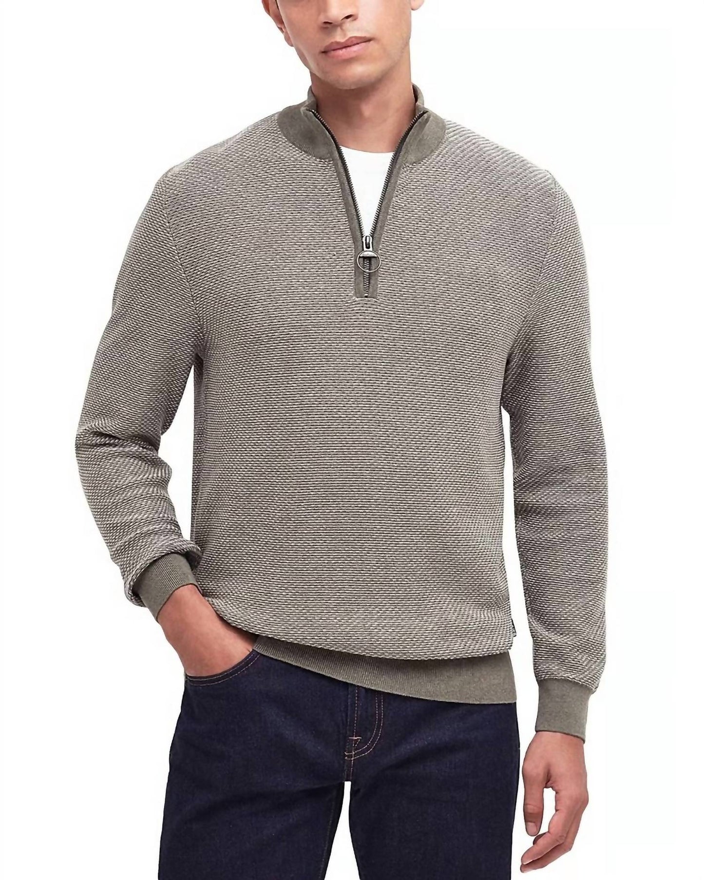 Barbour - Duston Half Zip Sweater