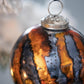 Christmas Ball Ornaments Set of 6 Glass Decorative Hanging Balls