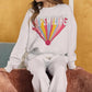 Vintage Havana - Keep Smiling Crew Neck Sweatshirt