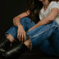 Askk Ny - Low Rise Straight Jeans