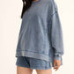 Z Supply - Knit Denim Modern Weekender Sweater