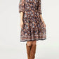 Coco + Carmen - Floral V-neck Dress