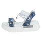 Nerogiardini - Women's T Strap Jean Sandal