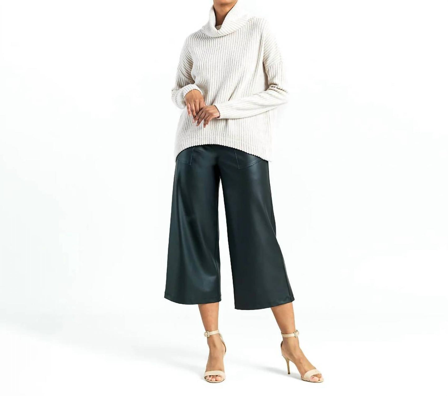 Clara Sunwoo - Chunky Ribbed Tipped Hem Sweater Top