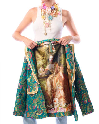 Aratta - Renaissance Silk Jacquard Blazer