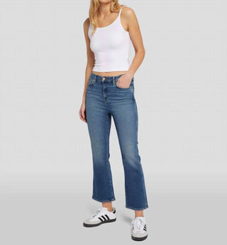 7 For All Mankind - High Waist Slim Kick Jeans