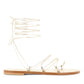 Amanu - Women's Serengeti Strappy Ankle Tie Sandal
