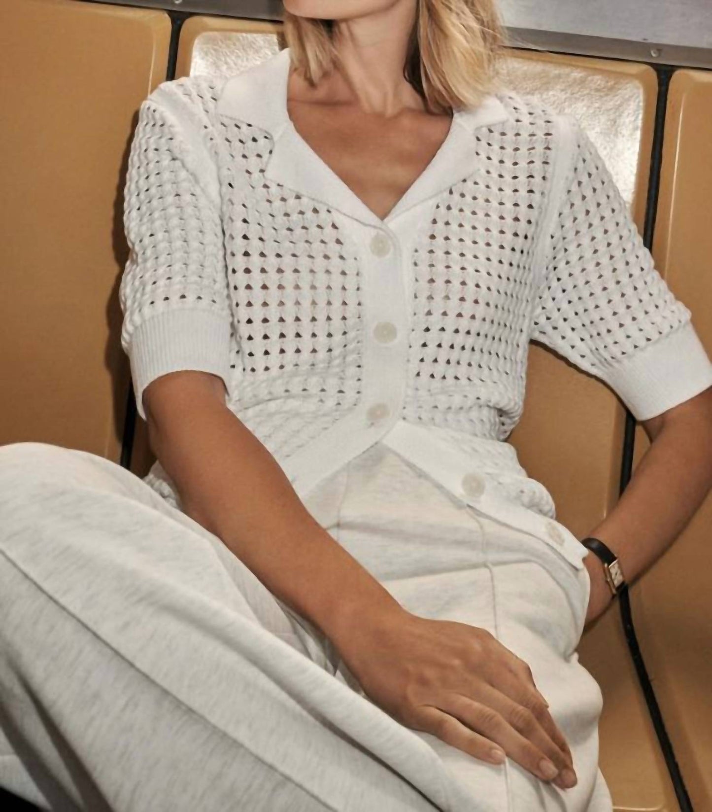 Varley - Ellie Knit Shirt