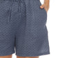 Johnny Was - Jwla Blue Patched Ikat Linen Paperbag Shorts
