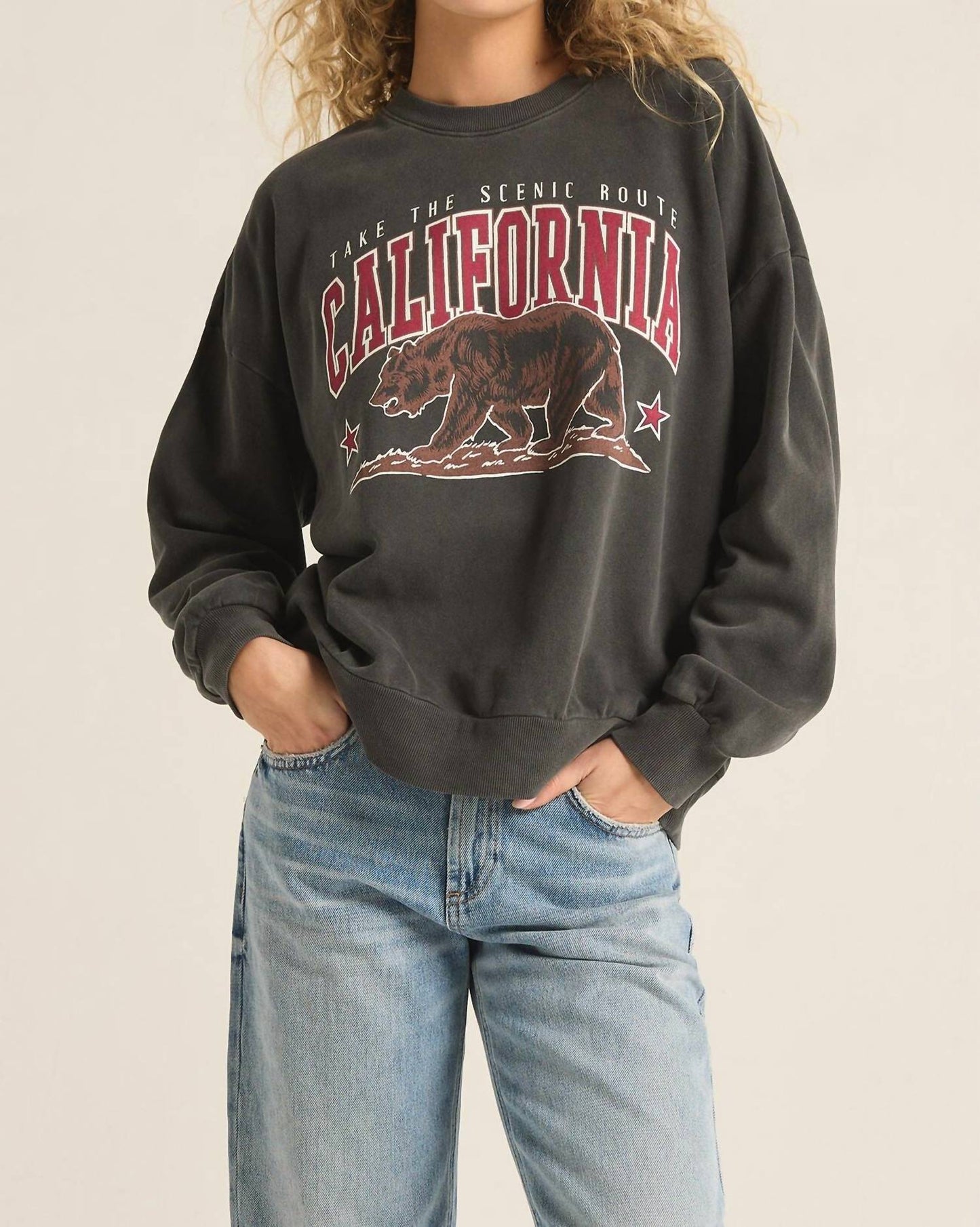 Z Supply - CALI BEAR SUNDAY SWEATSHIRT
