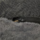 Sezze Indoor Bean Bag Chair with Gray Faux Fur