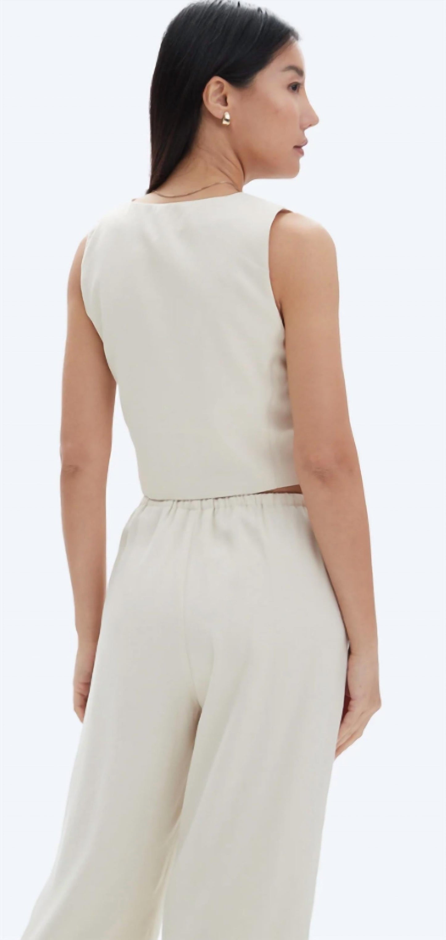 Chrldr - Trixie Button Up Vest