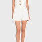 Amanda Uprichard - Paltrow V-neck Cropped Vest