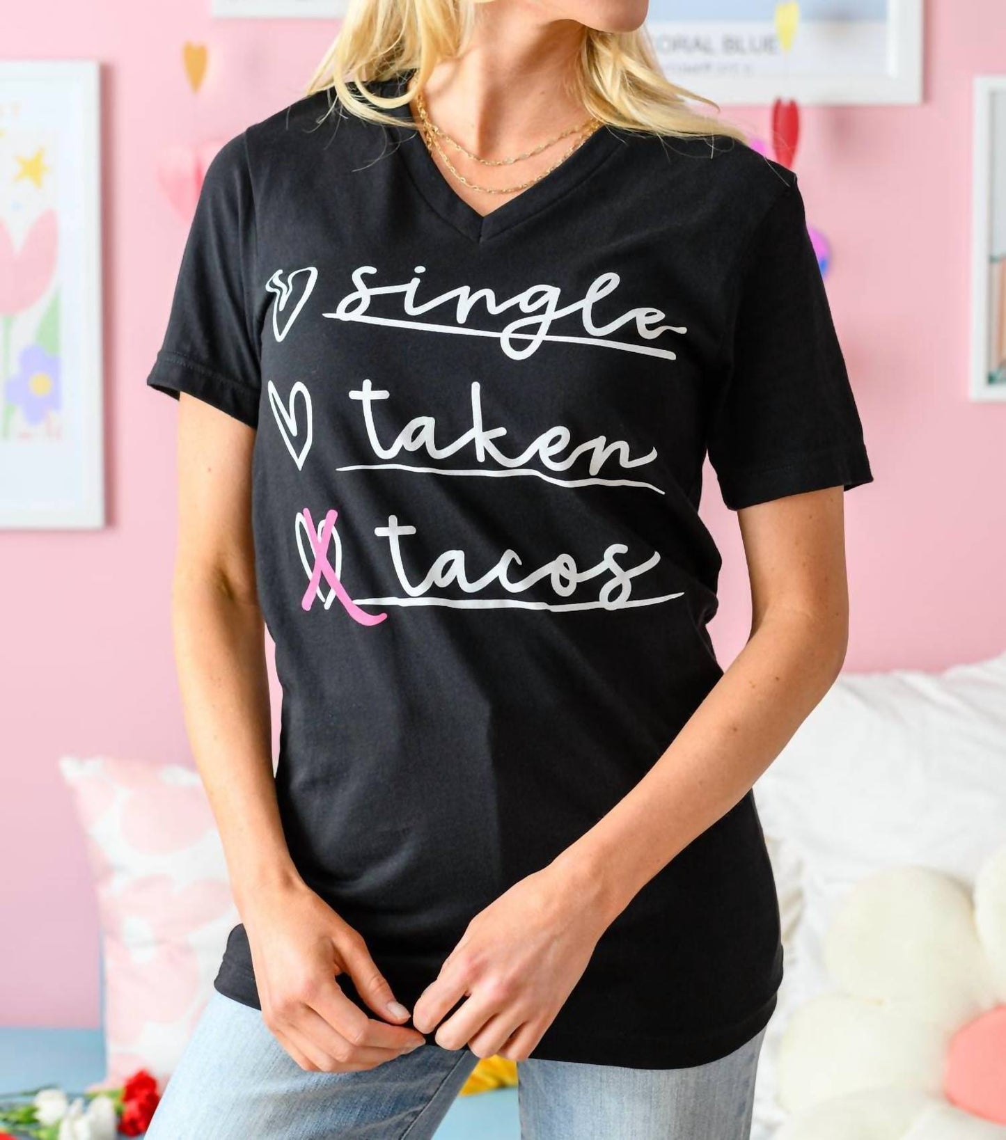 143 Story - Love & Tacos Tee