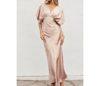 Dress Forum - Rosa Satin Maxi Dress