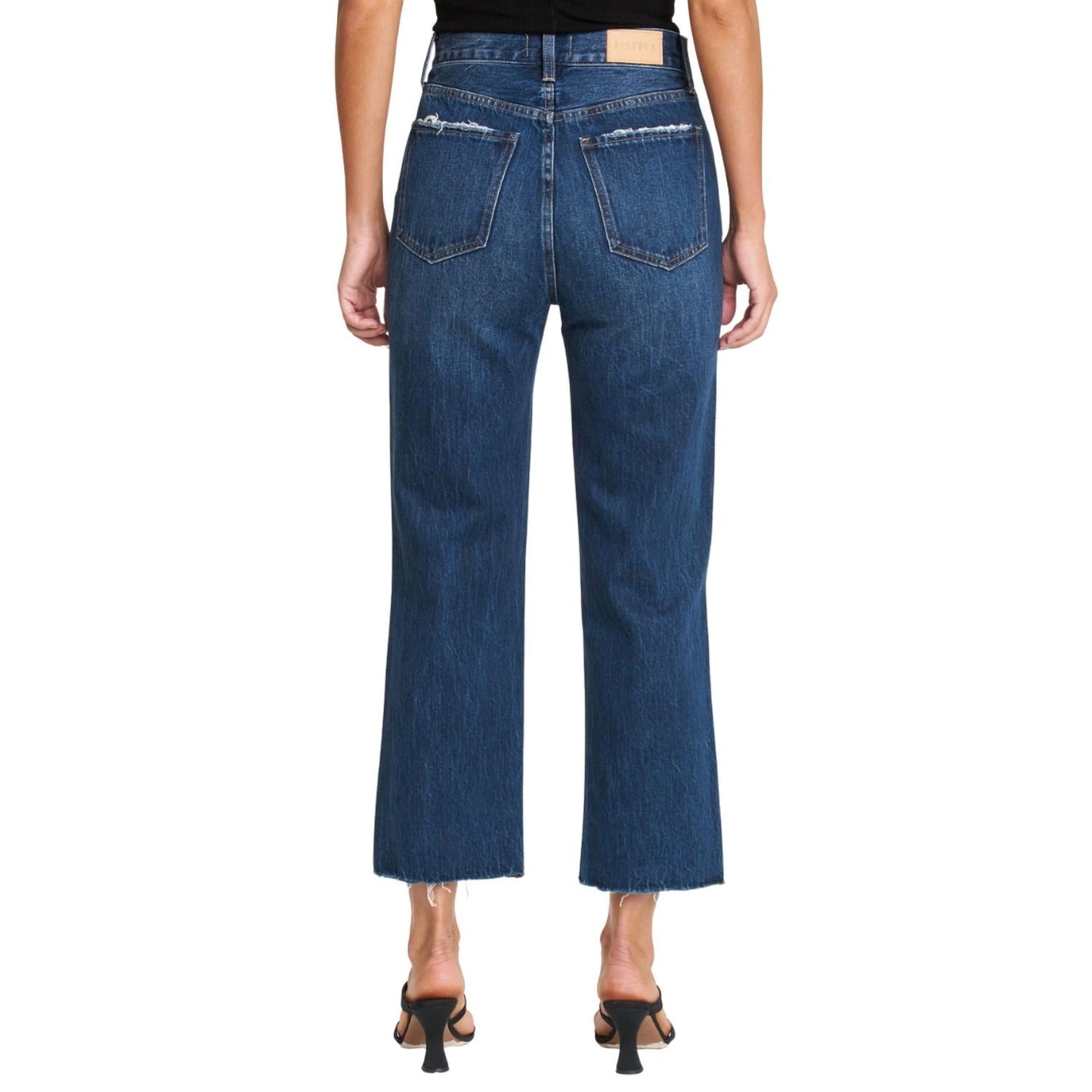 Pistola - Cassie Super High Rise Straight Crop Jeans