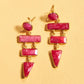 Felix Z - Gemstone Dangle Earrings