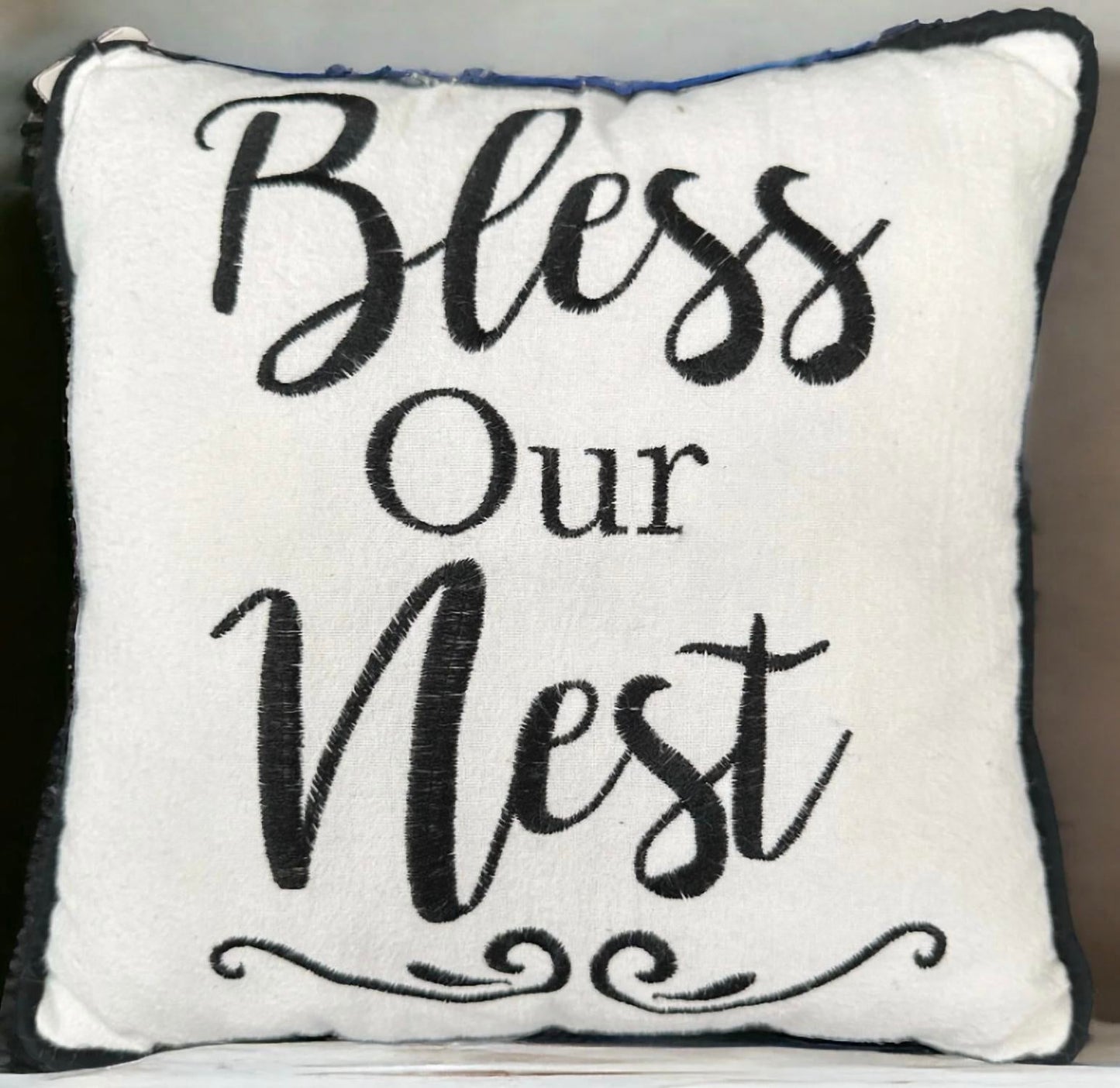 C&F Home - “Bless Our Nest” Throw Pillow